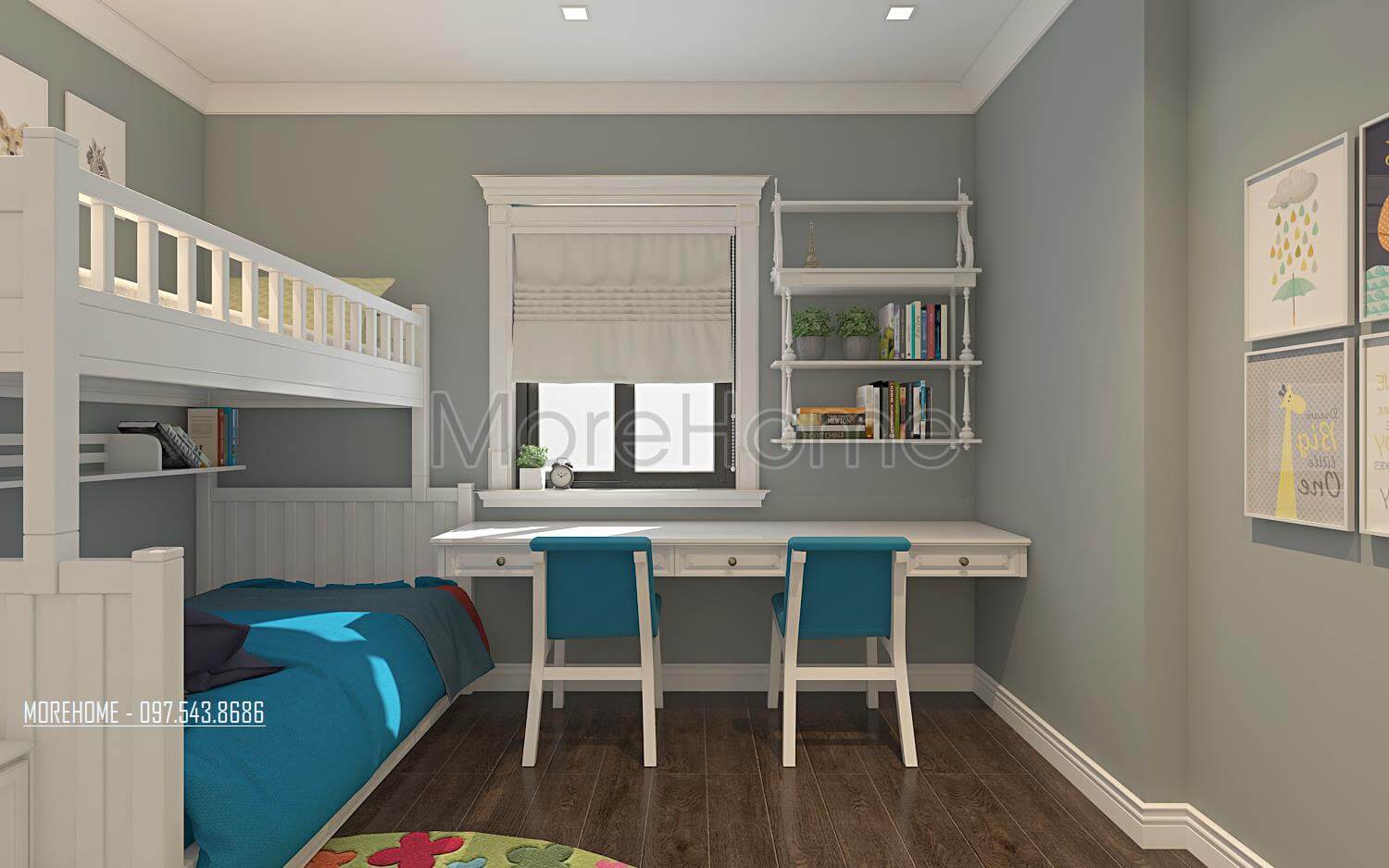 Thiết kế nội thất căn hộ chung cư Ruby Tower